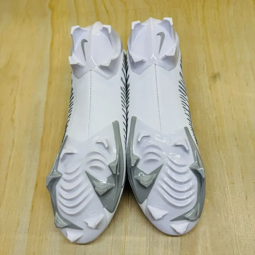 NEW Nike Vapor Edge 360 VC Football Cleats White Silver sz 14 DO6294-100